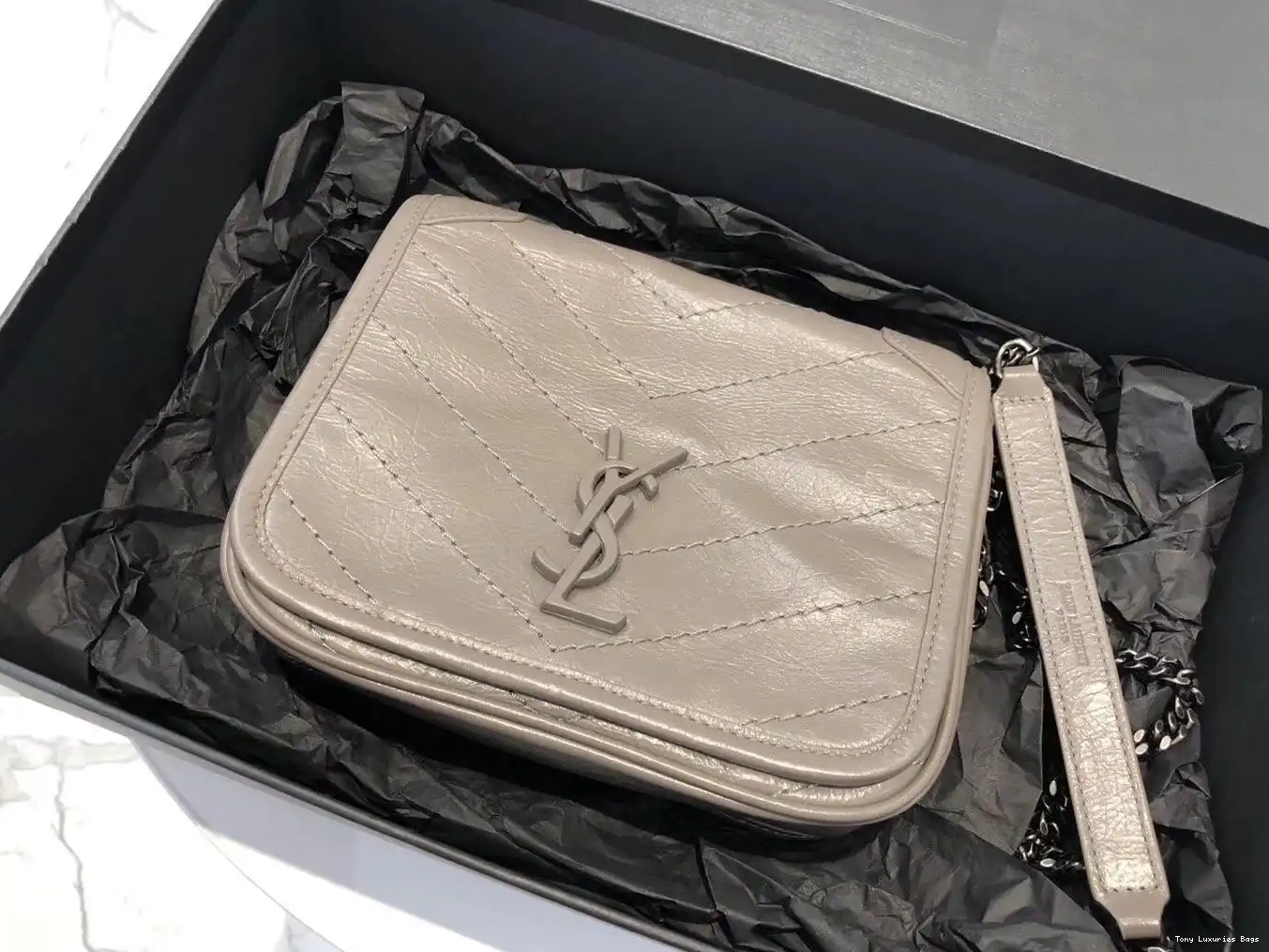 Tony Luxuries CHAIN YSL WALLET NIKI 0614